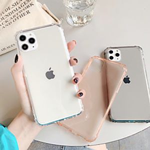 Case For Apple iPhone 11 / iPhone 11 Pro / iPhone 11 Pro Max Shockproof Back Cover Transparent TPU miniinthebox