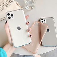 Case For Apple iPhone 11 / iPhone 11 Pro / iPhone 11 Pro Max Shockproof Back Cover Transparent TPU miniinthebox - thumbnail