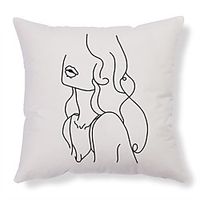 Double Side Cushion Cover 1PC Soft Decorative Square Throw Pillow Cover Cushion Case Pillowcase for Sofa Bedroom Superior Quality Machine Washable Lightinthebox - thumbnail