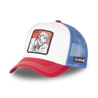 Capslab DC Comics Joker Unisex Adult Trucker Cap - Red / White / Blue