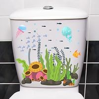 1pc New Watercolor Animal And Water Plant Wall Sticker That Can Be Removed From The Living Room, Bedroom, Self-Adhesive Paper, Self-Adhesive Wall. miniinthebox - thumbnail