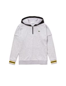 Lacoste Sport Hooded Contrast Fleece Sweatshirt Lacoste Sport Hooded Contrast Fleece Sweatshirt