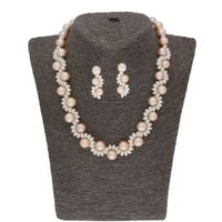 Sri Jagdamba Pearls Theertha 2 Lines Pearl Set - JPSEP-20-271