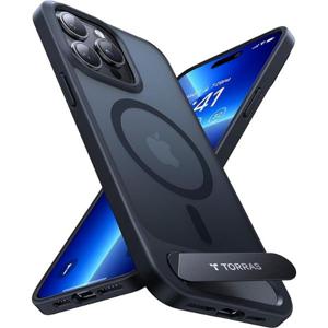 Torras UPRO Stand Series Case For iPhone 15 Pro Max Black |X00FX0384