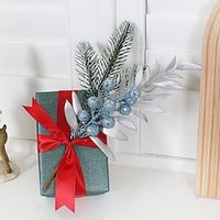 2023 Christmas Flower Bundle Artificial Berry Olive Leaf Small Fan Leaf Flower Bundle Suitable for Christmas Party Scene Decoration Home Gift Decoration Lightinthebox - thumbnail