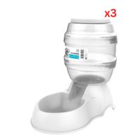 M-pets Cylinder Food Dispenser 3500ml (Pack of 3)