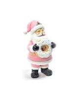 Mercury M Home Santa Claus In Resin 11 x 10 x 20.5 cm Pink