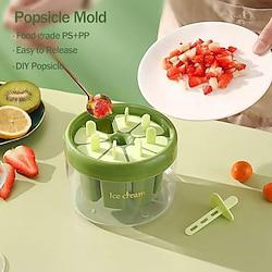 Ice Pop Molds: Mini Ice Pop Molds for Homemade Treats, Reusable 8-Cavity Design with Sticks and Ice Tray, Upgrade Your Ice Cream Making Experience, BPA-Free Kitchen Accessory for Home Use Lightinthebox