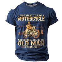 Memorial Day Old Man Designer Vintage Casual Men's 3D Print T shirt Tee Sports Outdoor Holiday Going out T shirt Black Navy Blue Brown Short Sleeve Crew Neck Shirt Spring Summer Clothing Apparel Lightinthebox