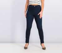 Womens High Waist Jeggings  Indigo Wash - thumbnail