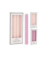 Koopman Diner Candle Rustic Set4 20cm Assorted 1 Piece