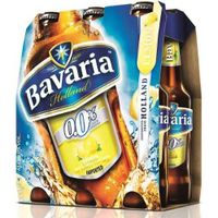 Bavaria Non Alcoholic Malt Drink Lemon Bottle 330ml X 6's Pack - thumbnail