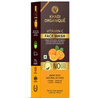 Khadi Organique Vitamin C Face Wash (SLS & paraben Free) 100ml