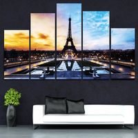 Not Framed Canvas Print Home Decor Wall Art Eiffel Tower Paris Picture