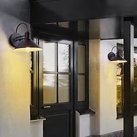 LED Wall Sconce Lighting Fixture Wall Sconce IP65 Waterproof Rustproof Aluminum Glass Wall Lamp Courtyard Garden Balcony Villa Decorative Lights 110-240V Lightinthebox - thumbnail