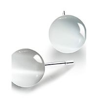 Women's Cubic Zirconia Stud Earrings Ladies Sterling Silver Zircon Silver Earrings Jewelry Silver For Party Wedding Casual Daily Sports miniinthebox - thumbnail