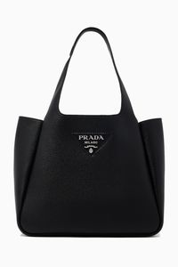 Small Tote Bag in Grainy Leather