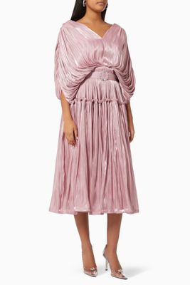 Draped Tiered Dress Draped Tiered Dress