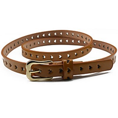 Women's Skinny Belt Alloy Belt Solid Colored miniinthebox