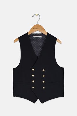 Kids Boys Sleeveless Vest Navy Kids Boys Sleeveless Vest Navy