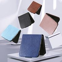Phone Case For Samsung Galaxy Z Flip 5 Z Flip 4 Z Flip 3 Wallet Case with Stand Holder Magnetic Full Body Protective Solid Color TPU PU Leather miniinthebox