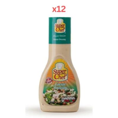Super Chef Dressing Caesar Pet 267Ml (Pack Of 12)