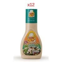 Super Chef Dressing Caesar Pet 267Ml (Pack Of 12)