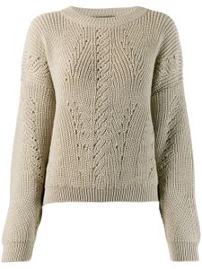 Alberta Ferretti knit jumper - NEUTRALS