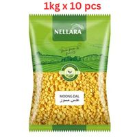 Nellara Moong Dal 1Kg (Pack of 10)