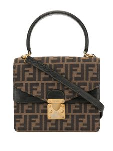 Fendi Pre-Owned Zucca pattern tote bag - Brown