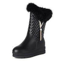 Girls' Boots Fur Lining School Shoes PU Breathability Non-slipping Big Kids(7years ) Daily Zipper Pink White Black Fall Winter Mid-Calf Boots Lightinthebox Girls' Boots Fur Lining School Shoes PU Breathability Non-slipping Big Kids(7years ) Daily Zipper Pink White Black Fall Winter Mid-Calf Boots Lightinthebox