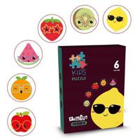 Little Story 6 - In - 1 Matching Puzzle Educational & Fun Game - Fruits LS_PZ_MTFU