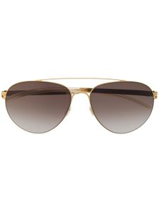 Mykita oversized sunglasses - GOLD
