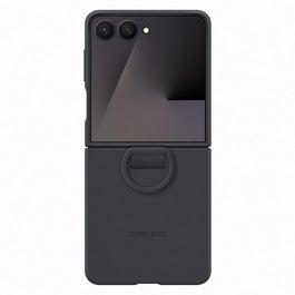 Samsung Galaxy Z Flip7 Ring Case (Silicone) - Black (EF-PF766TBEGWW)