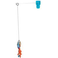 Petmate Fat Swat 'N Swing Flying Fish Cat Toy