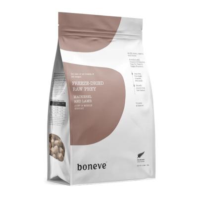 Boneve Freeze-Dried Raw Prey Mackerel & Lamb Dry Cat Food 80G