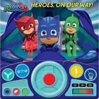 Pj Masks Heroes On Our Way Interactive Steering Wheel Sound Book | Pi Kids