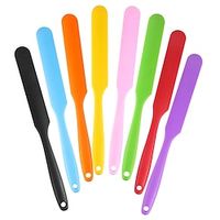 Cream Spatula Silicone Integrated Jam Spatula Multi Color Cake Spatula Household Kitchen Butter Mixing Knife Baking Tools Lightinthebox - thumbnail