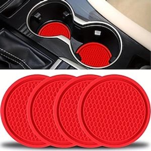 1pcs Car Coaster Car Cup Coaster, Universal Non-Slip Cup Holders Embedded In Ornaments Coaster, Car Interior Accessories Lightinthebox