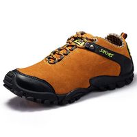 Men Suede Wear-resistant Outdoor Hiking Shoes