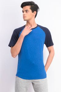 Mens Colorblock T-Shirt  Blue/Navy