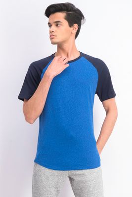 Mens Colorblock T-Shirt  Blue/Navy