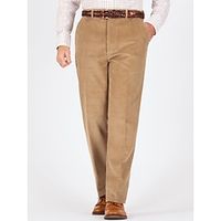 Men's Dress Pants Corduroy Pants Trousers Suit Pants Pocket Straight Leg Plain Comfort Breathable Outdoor Daily Going out Fashion Casual Khaki Dark Blue Lightinthebox - thumbnail