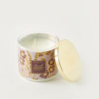 Floral 3-Wick French Lavender Jar Candle - 411 gms