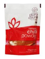 Pure & Sure Organic Chilli Powder Hot - 100g