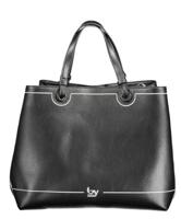 Byblos Black Polyethylene Handbag - BY-12672