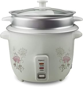 Impex 500 W Electric Rice Cooker With Steamer (1.5 Ltr)-(Multicolour)-(RC 2802)