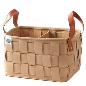 Little Story Multipurpose - Laundry Caddy Basket Felt - Khaki LS_MPCBF_KH