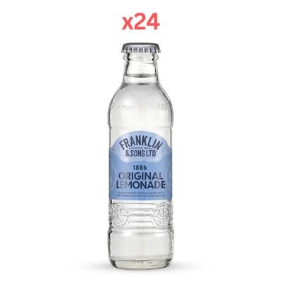 Franklin And Sons Original Lemonade 200Ml (Pack of 24)