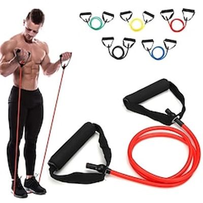 1pc 5 Level Resistance Bands With Handles For Full-Body Workouts And Strength Training At Home Lightinthebox